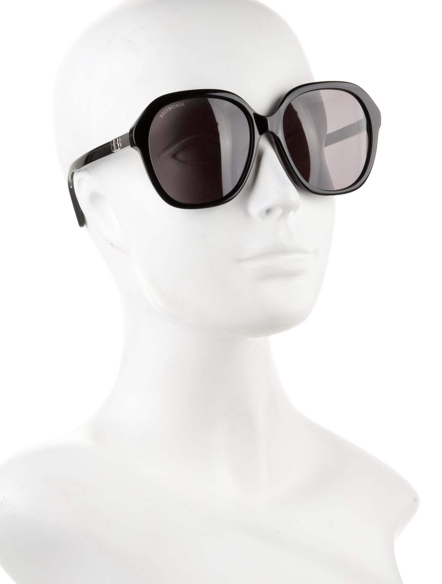 Balenciaga Oversize Tinted Sunglasses